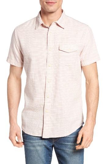Men's Grayers Horizon Stripe Sport Shirt - Red