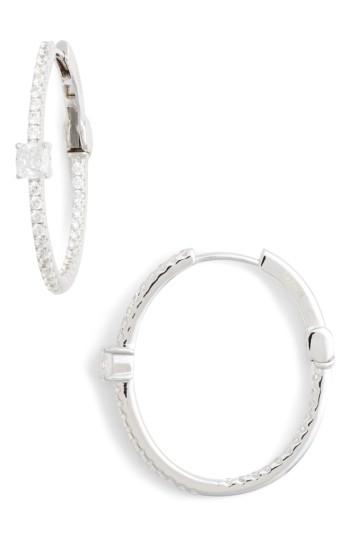Women's Lafonn Simulated Diamond Hoop Earrings