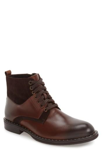 Men's Zanzara 'verona' Midi Studded Boot M - Brown