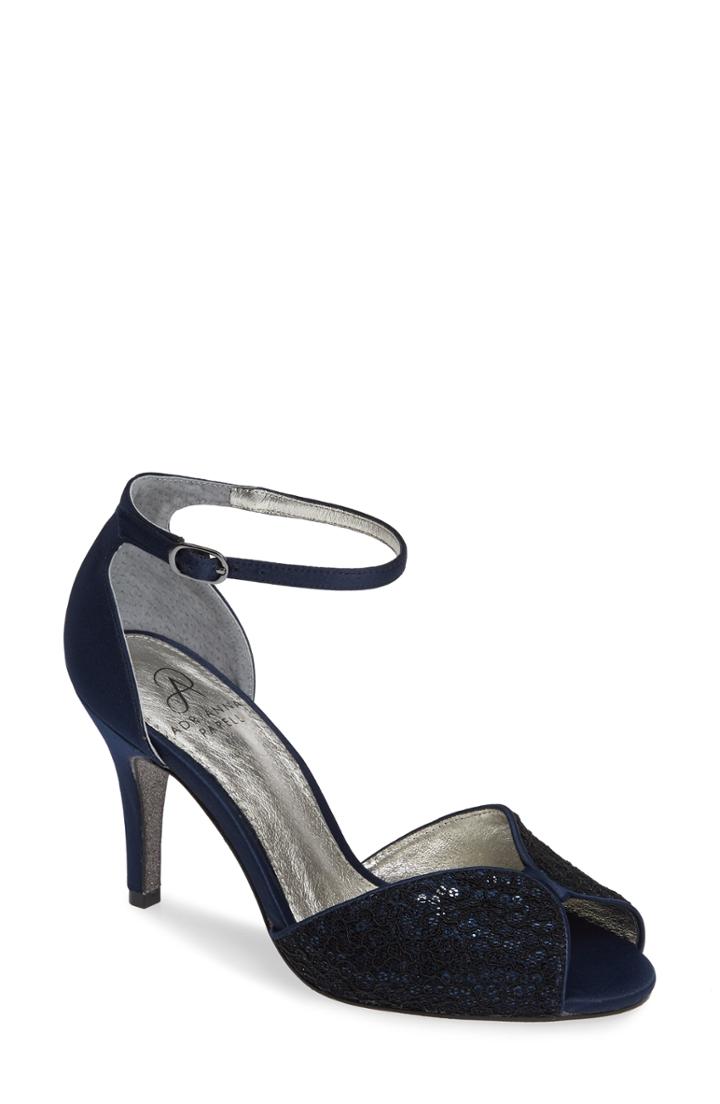 Women's Adrianna Papell Fifi Ankle Strap Sandal M - Blue