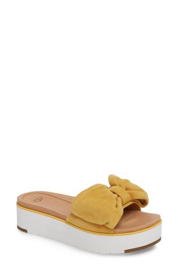Women's Ugg Joan Platform Sandal M - Yellow