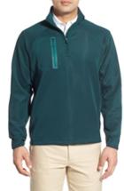 Men's Bobby Jones Xh2o Crawford Stretch Quarter Zip Golf Pullover, Size - Green