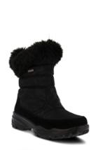 Women's Spring Step Korine Waterproof Faux Fur Bootie .5-7us / 37eu - Black