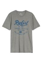 Men's Rip Curl Era Mock Twist Logo Graphic T-shirt - Grey