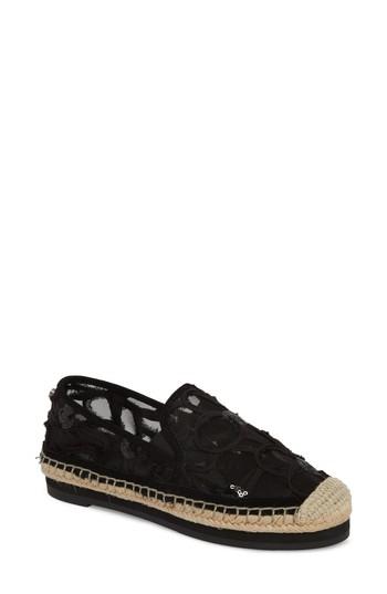 Women's Botkier Sara Espadrille Platform Loafer M - Black