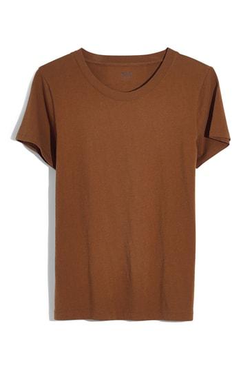 Women's Madewell Northside Vintage Tee - Brown