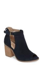 Women's Sole Society 'ferris' Open Toe Bootie .5 M - Blue