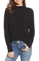 Women's Bp. Dolman Sleeve Ribbed Top, Size - Black