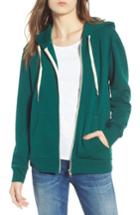 Women's Bp. Zip Front Hoodie - Green