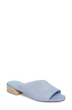Women's Mercedes Castillo Irene Asymmetrical Sandal Mule .5 M - Blue