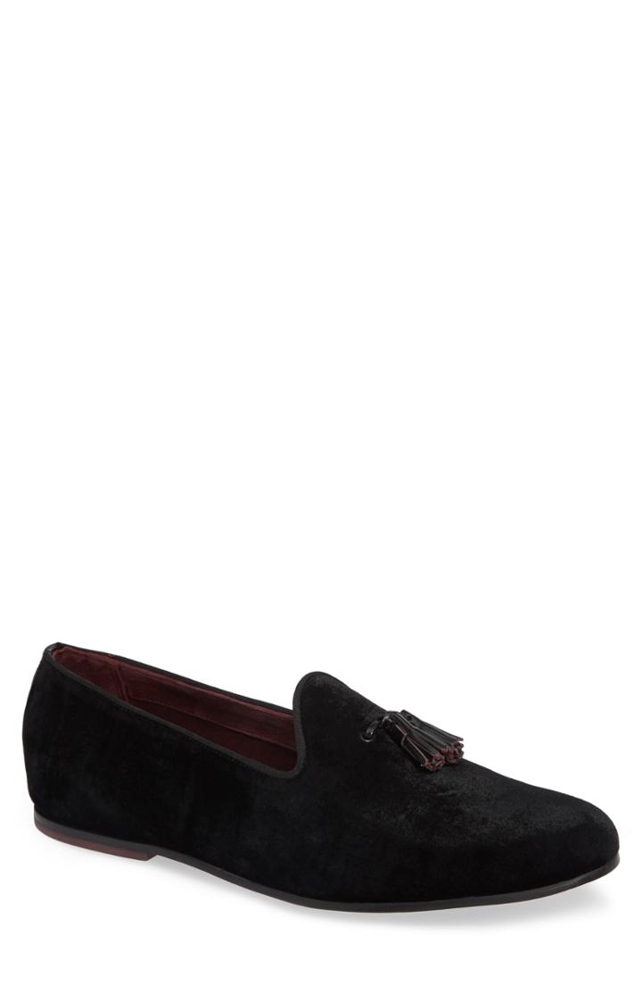 Men's Ted Baker London Lility Tassel Loafer M - Black