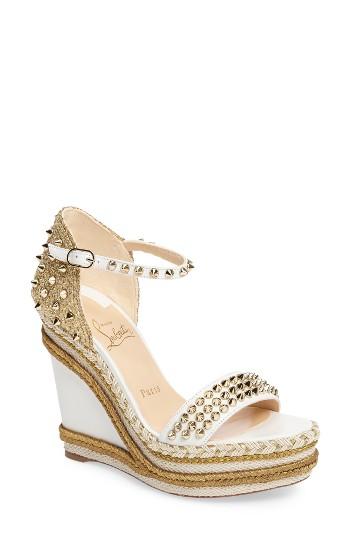 Women's Christian Louboutin Madmonica Platform Sandal