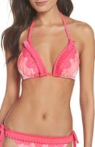 Women's Ted Baker London Elidii Triangle Bikini Top - Pink