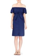 Women's Catherine Catherine Malandrino Mildred Off The Shoulder Dress - Blue