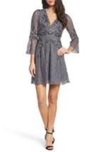 Women's French Connection Esme Shimmer Beaded Lace Dress