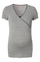 Women's Noppies Emma Maternity/nursing Tee, Size - Grey