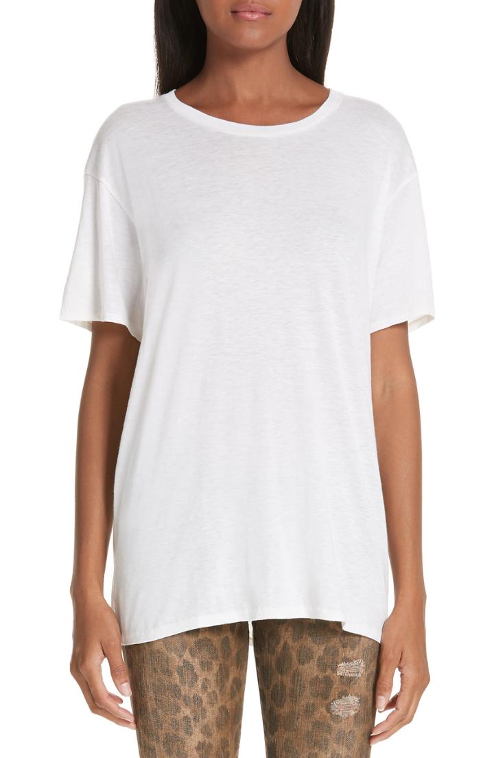 Women's R13 Boy Cotton & Cashmere Tee
