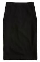 Women's J.crew No. 2 Pencil Skirt In 365 Crepe - Black