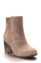 Women's Shoes Of Prey Block Heel Bootie .5 D - Brown