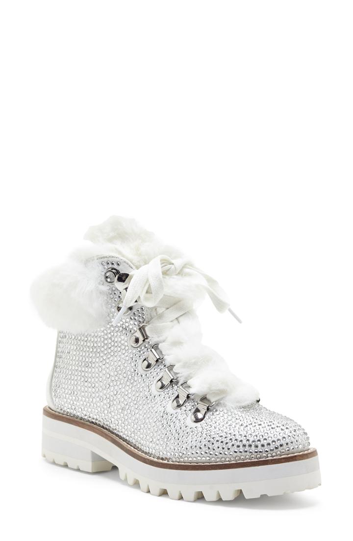 Women's Jessica Simpson Norina Boot .5 M - White