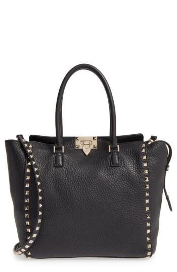 Valentino Garavani 'rockstud - Alce' Leather Tote -
