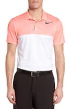 Men's Nike Zonal Cooling Fly Block Slim Fit Golf Polo, Size - Pink