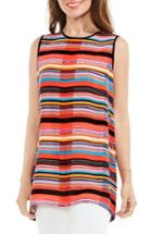 Women's Vince Camuto Cubana Beats Mixed Media Top
