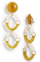 Women's Lele Sadoughi Confetti Rainbow Arch Clip Drop Earrings
