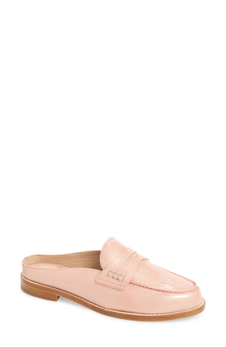 Women's Johnston & Murphy Giada Loafer Mule .5 M - Pink