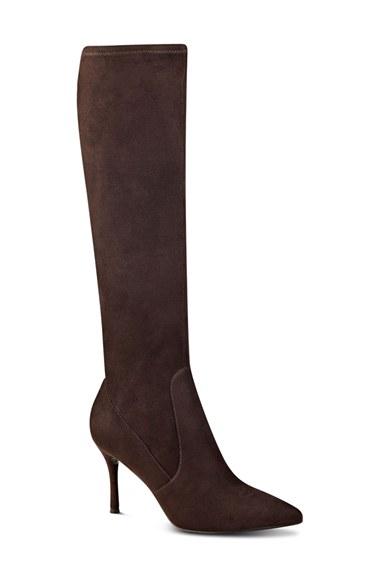 Women's Nine West 'calla' Knee-high Boot M - Brown