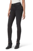 Petite Women's Nydj Alina Uplift Stretch Skinny Jeans P - Black