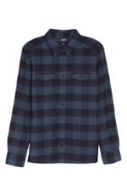 Women's Patagonia 'fjord' Flannel Shirt - Blue