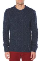 Men's Original Penguin Fisherman Sweater, Size - Blue