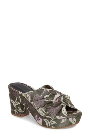Women's Rebecca Minkoff Jaden Slide Sandal M - Green