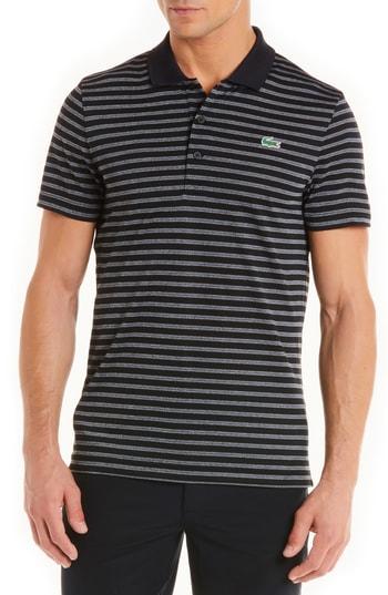 Men's Lacoste Slim Fit Ultra Dry Polo (xxl) - Black