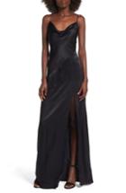 Women's Afrm Wyatt Slip Dress - Black