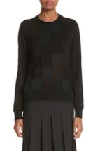 Women's Comme Des Garcons Checkered Knit Sweater