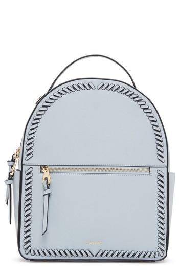 Calpak Kaya Faux Leather Round Backpack - Blue