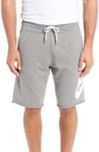 Men's Nike 'nsw' Logo French Terry Shorts, Size - Grey