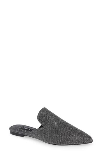 Women's Alice + Olivia Madalyn Loafer Mule M - Grey