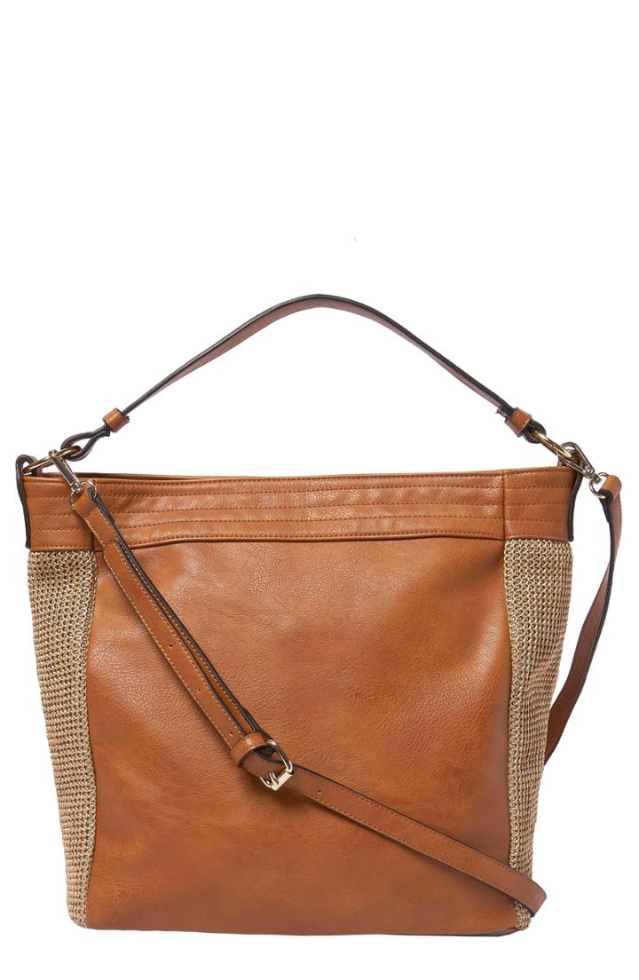 Urban Originals Call Me Vegan Leather Hobo -