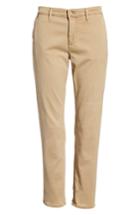 Women's Ag Caden Crop Twill Trousers - Brown