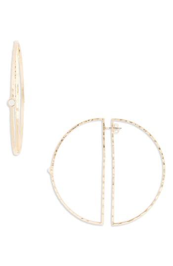 Women's Lula Imitation Pearl Hoop Ear Jackets