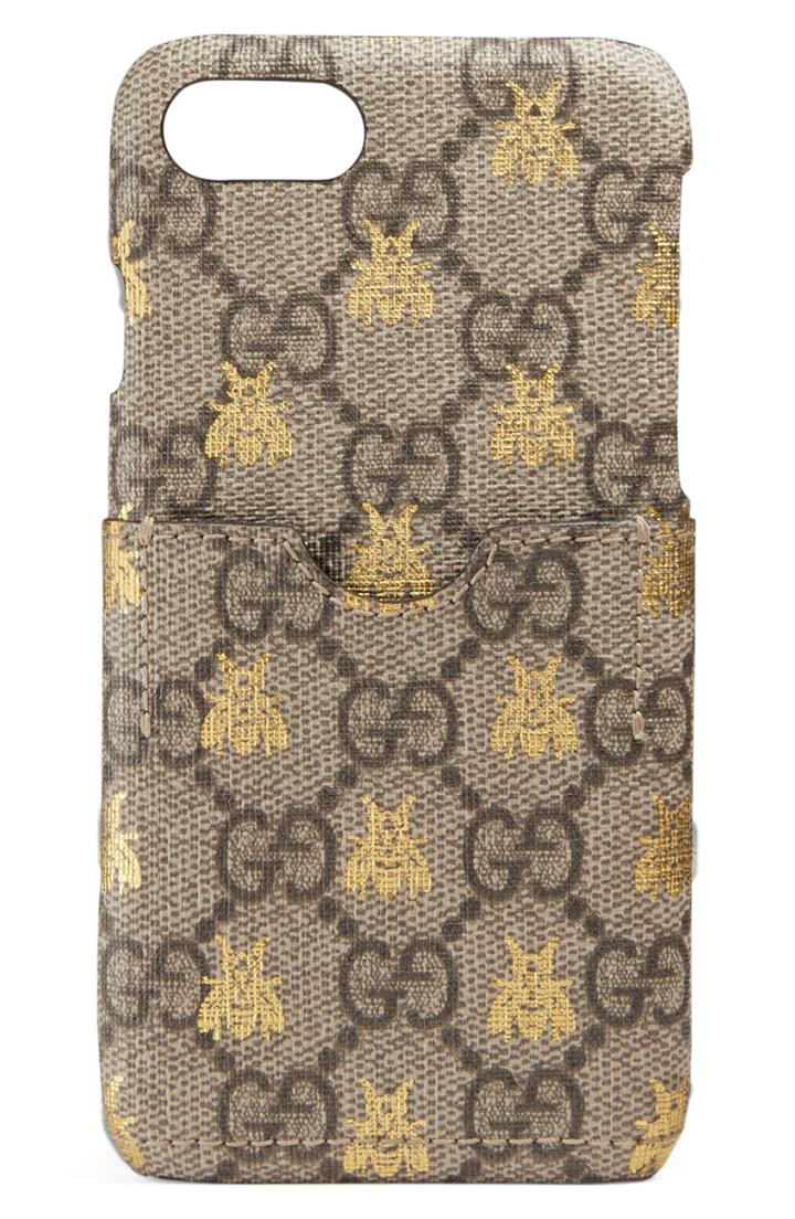 Gucci Gg Supreme Iphone 7 Case -