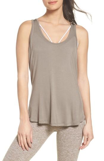 Women's Beyond Yoga Slink Twice Wrap Tank - Green