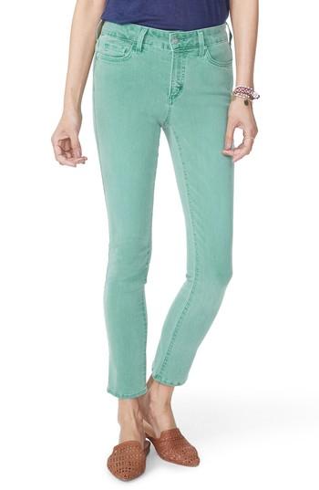 Women's Nydj Alina Ankle Jeans - Green