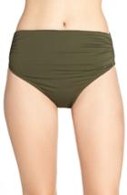 Women's Vince Camuto Convertible High Waist Bikini Bottoms - Green