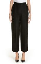 Women's Carolina Herrera Tweed Pants - Black