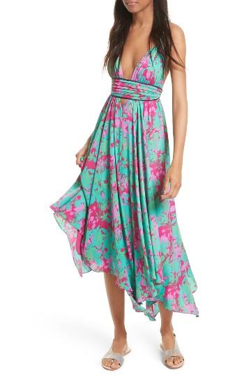 Women's Free People Summer Night Maxi Dress - Blue