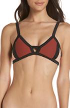 Women's Pilyq Colorblock Halter Bikini Top